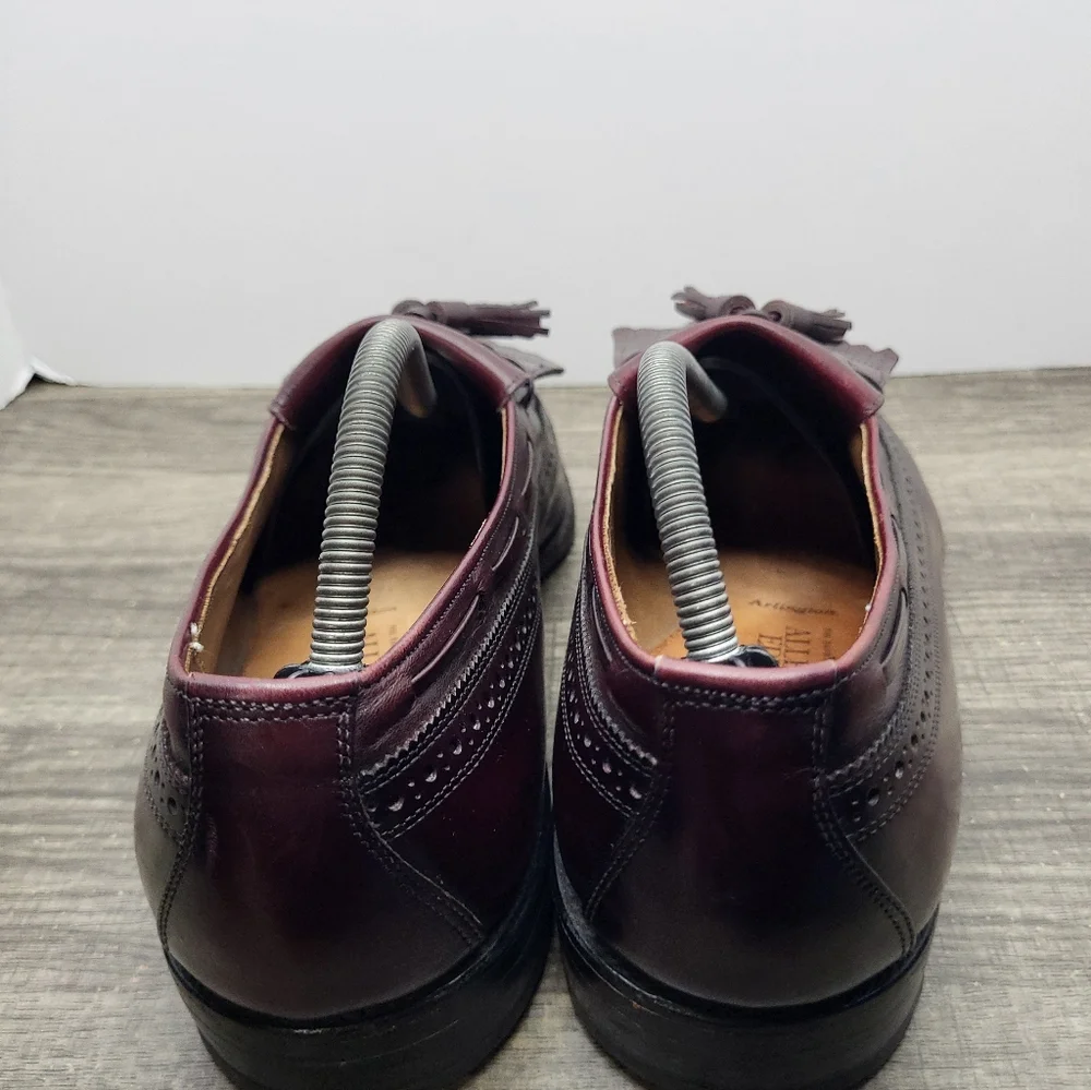 Allen Edmonds Tassel Loafers Shoes SZ: 10.5 D Arlington
